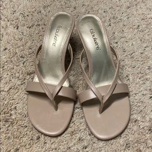EUC heeled sandal